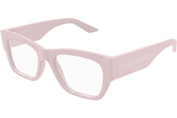 Glasögon Alexander McQueen AM0436O 006 Rektangulära Rosa