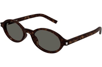 Solglasögon Saint Laurent SL751JEANNE 002 Oval Havana