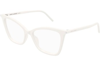 Glasögon Saint Laurent SL386 014 Cat Eye Vit