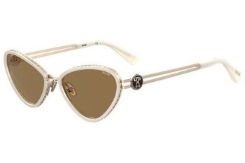 Solglasögon Moschino MOS095/S 5X2/70 Cat Eye Guld