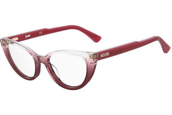 Glasögon Moschino MOS605 6XQ Cat Eye Röd