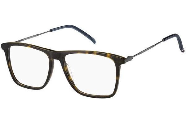 Glasögon Tommy Hilfiger TH1876 086 Fyrkantig Havana