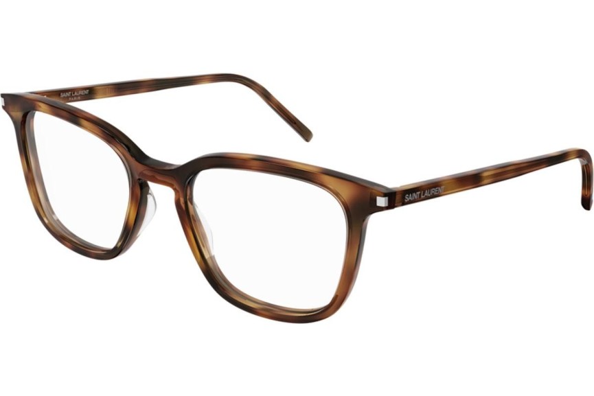 Glasögon Saint Laurent SL479 002 Fyrkantig Havana