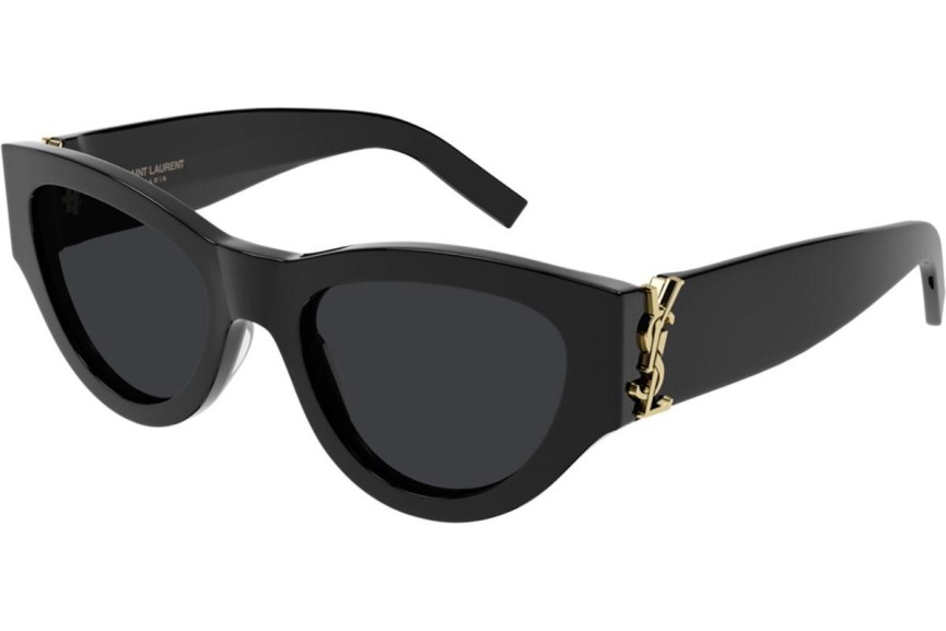 Solglasögon Saint Laurent SLM94 001 Cat Eye Svart