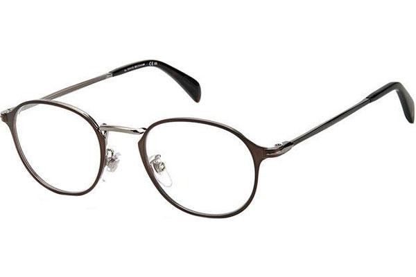 Glasögon David Beckham DB7055 05N Runda Brun