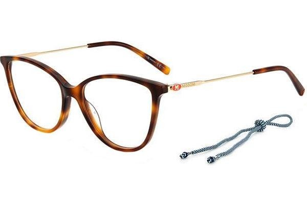 Glasögon M Missoni MMI0063 05L Cat Eye Havana