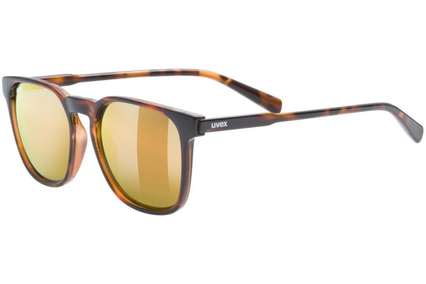 Solglasögon uvex lgl 49 P Havanna Mat S3 Polarized Fyrkantig Havana