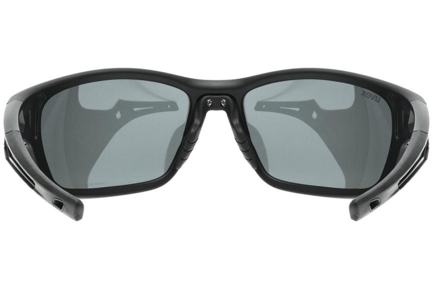 Solglasögon uvex sportstyle 232 P Black Mat S3 Polarized Rektangulära Svart