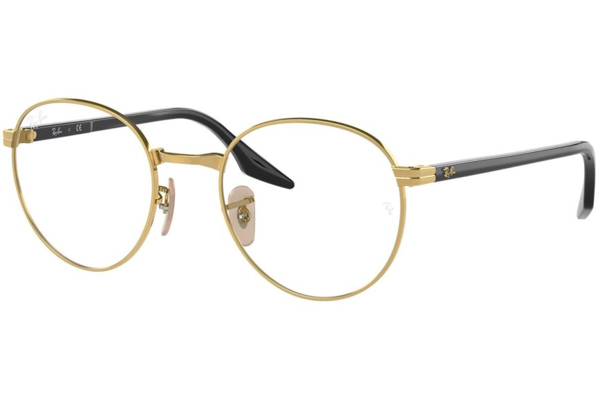 Glasögon Ray-Ban RX3691V 3122 Runda Guld