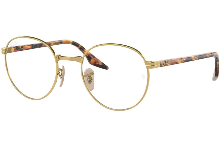 Glasögon Ray-Ban RX3691V 2500 Runda Guld