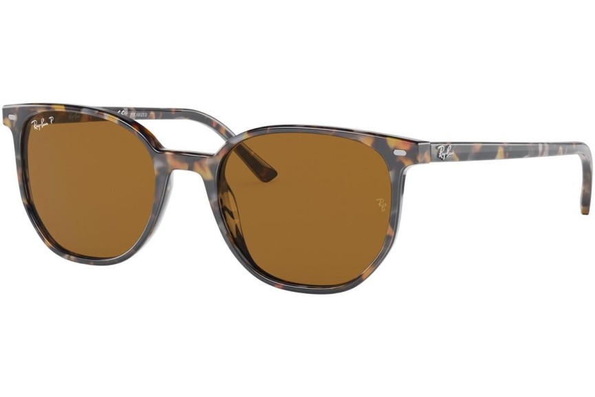 Solglasögon Ray-Ban Elliot RB2197 135757 Polarized Fyrkantig Havana