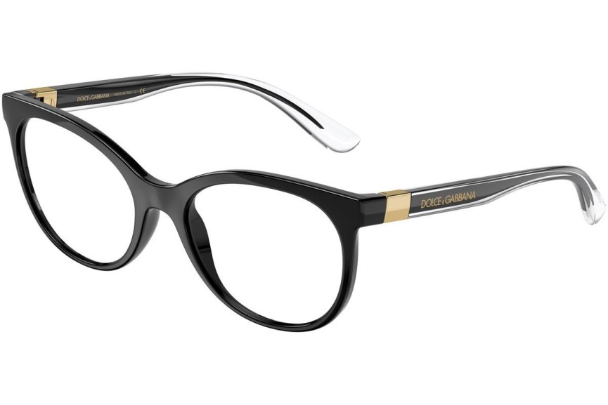 Glasögon Dolce & Gabbana DG5084 501 Cat Eye Svart