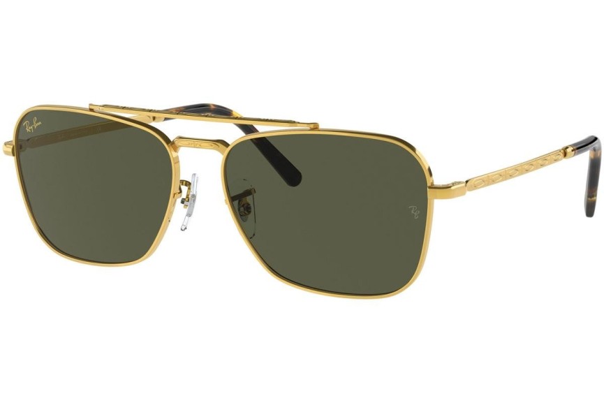 Solglasögon Ray-Ban New Caravan RB3636 919631 Fyrkantig Guld