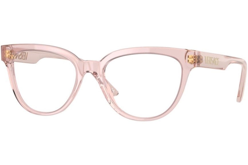 Glasögon Versace VE3315 5339 Cat Eye Rosa