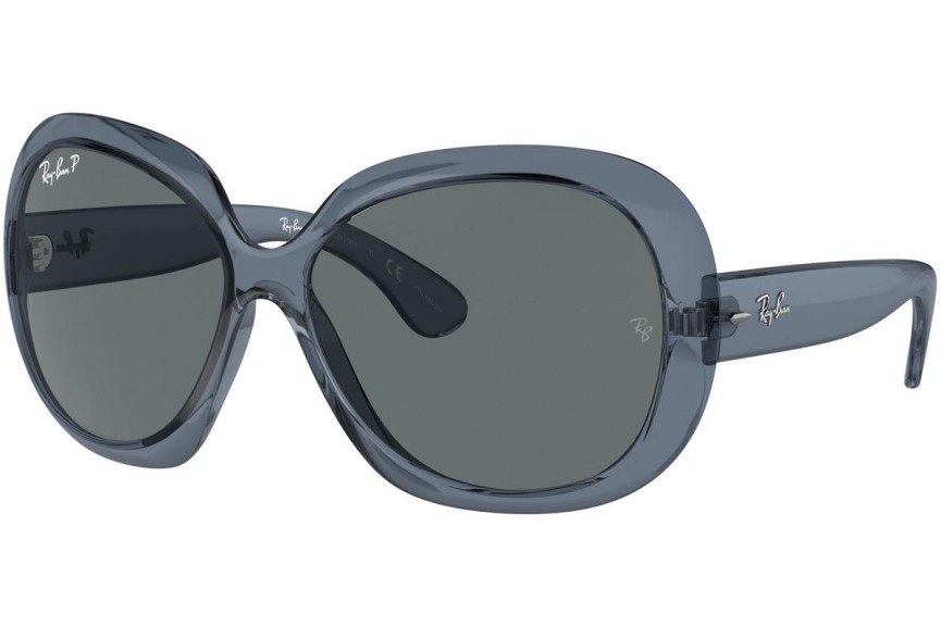 Solglasögon Ray-Ban Jackie Ohh II RB4098 659281 Polarized Oversize Blå