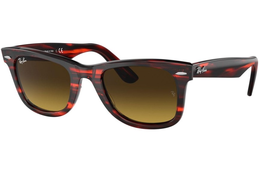 Solglasögon Ray-Ban Wayfarer RB2140 136285 Fyrkantig Havana