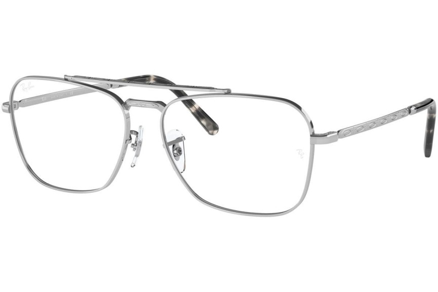 Glasögon Ray-Ban New Caravan RX3636V 2501 Fyrkantig Silver