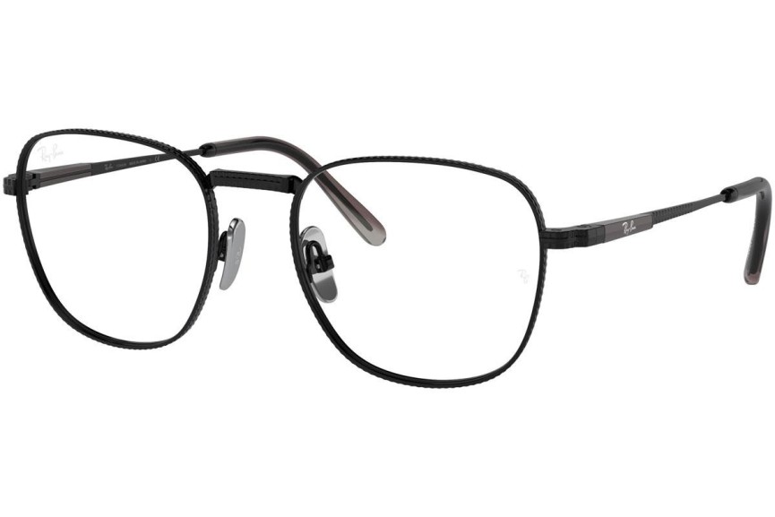 Glasögon Ray-Ban Frank Titanium Titanium Collection RX8258V 1237 Fyrkantig Svart