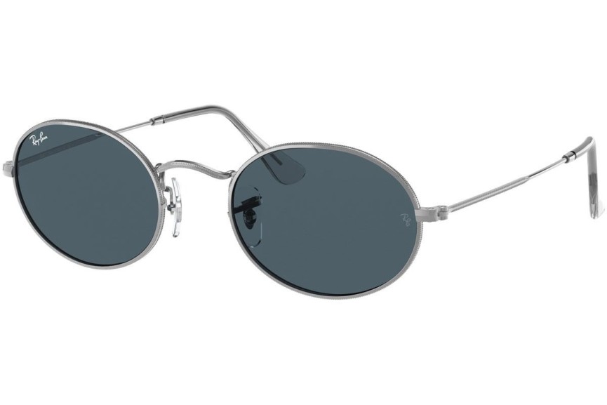 Solglasögon Ray-Ban Oval RB3547 003/R5 Tiny Silver