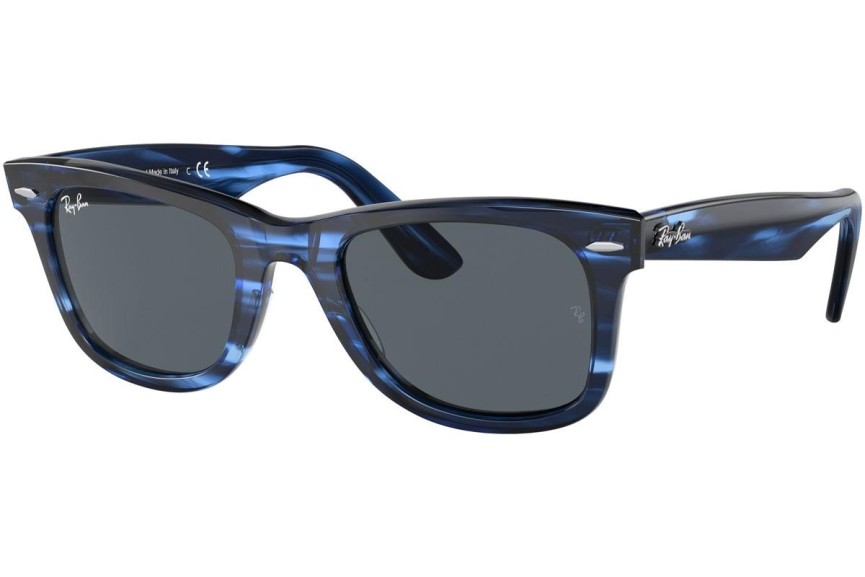 Solglasögon Ray-Ban Wayfarer RB2140 1361R5 Fyrkantig Blå