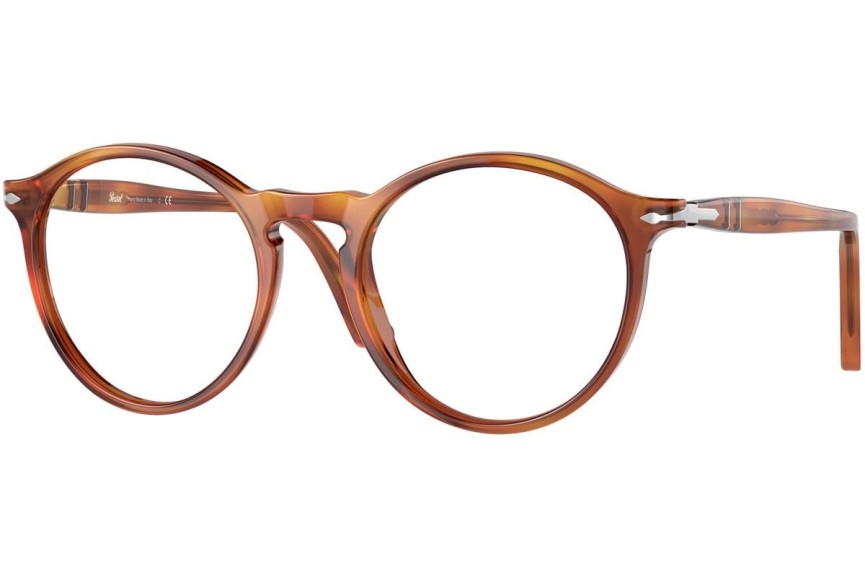 Glasögon Persol PO3285V 96 Runda Havana