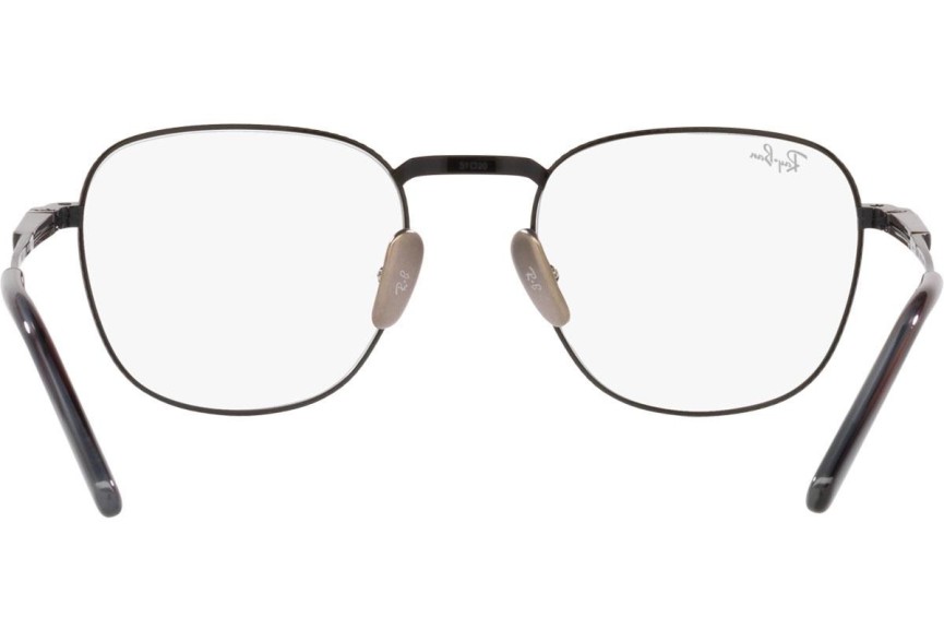 Glasögon Ray-Ban Frank Titanium Titanium Collection RX8258V 1237 Fyrkantig Svart