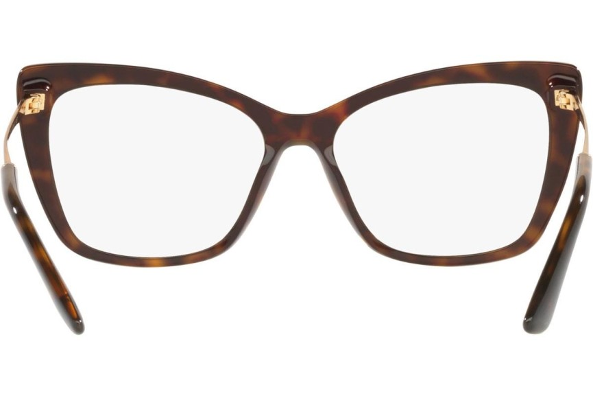 Glasögon Dolce & Gabbana DG3348 502 Cat Eye Havana