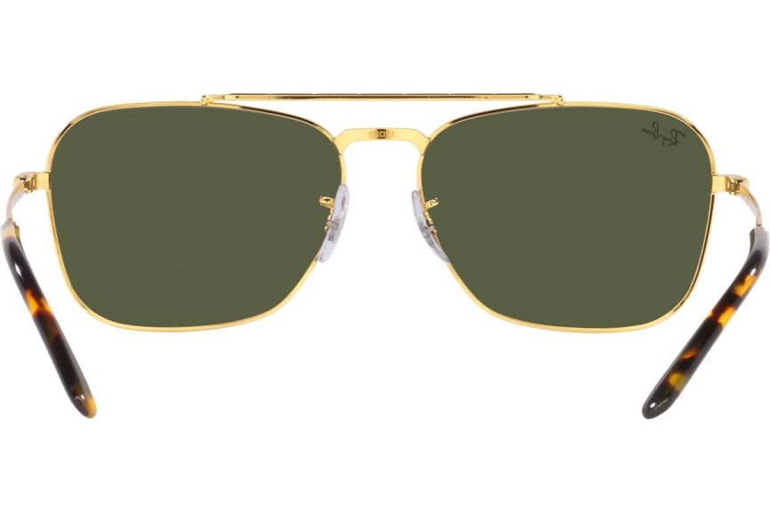 Solglasögon Ray-Ban New Caravan RB3636 919631 Fyrkantig Guld