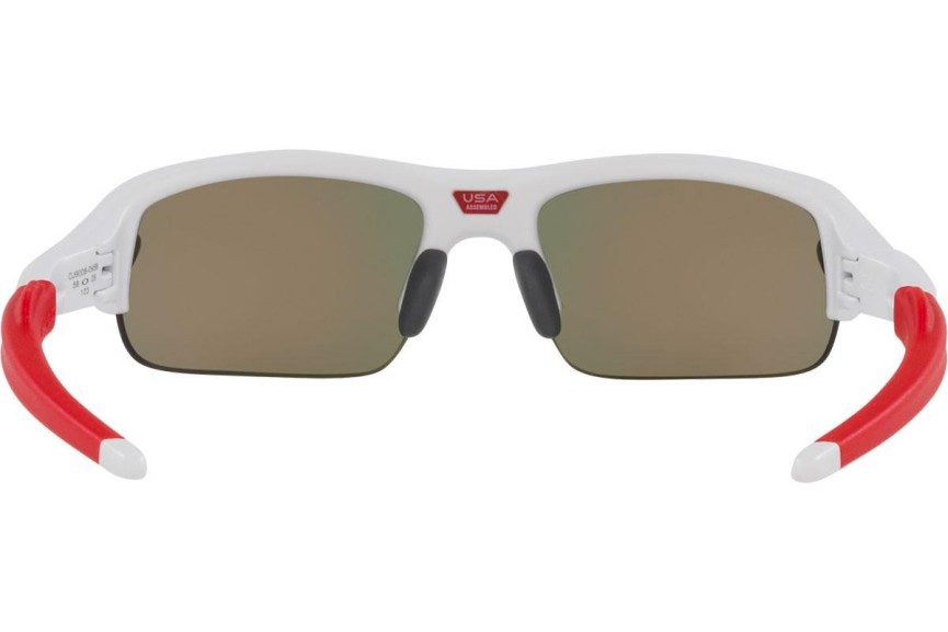 Solglasögon Oakley Flak XXS OJ9008-09 Rektangulära Vit