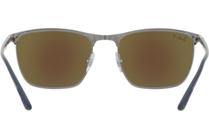 Solglasögon Ray-Ban Chromance Collection RB3686 92044L Polarized Fyrkantig Blå