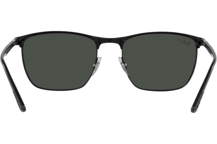 Solglasögon Ray-Ban Chromance Collection RB3686 186/K8 Polarized Fyrkantig Svart