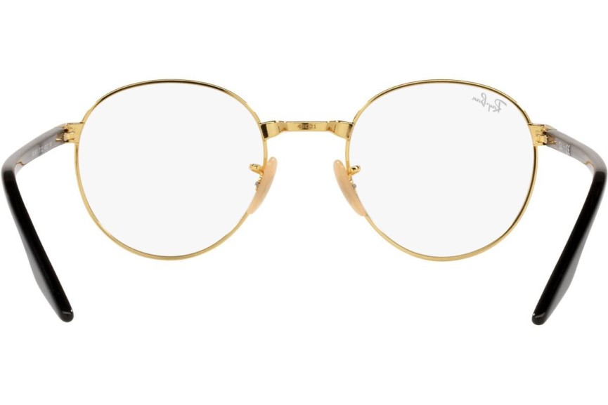 Glasögon Ray-Ban RX3691V 3122 Runda Guld