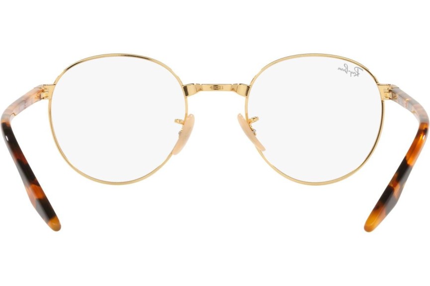 Glasögon Ray-Ban RX3691V 2500 Runda Guld