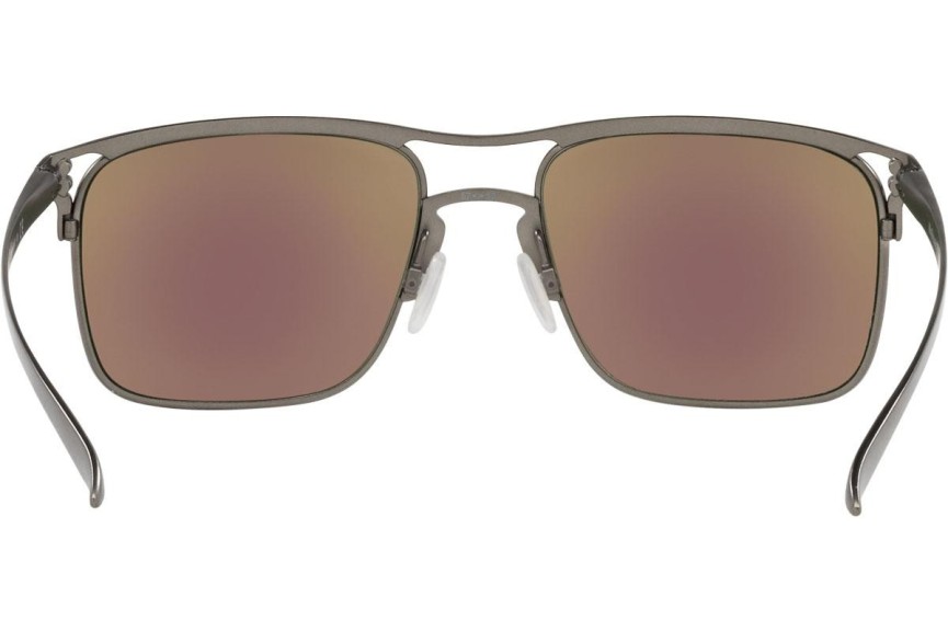 Solglasögon Oakley Holbrook TI OO6048-04 Polarized Fyrkantig Grå