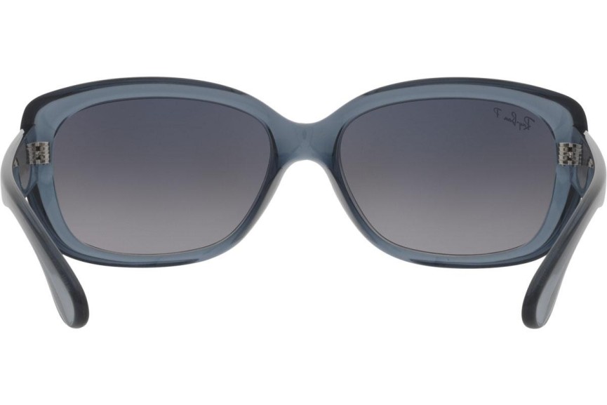 Solglasögon Ray-Ban Jackie Ohh RB4101 659278 Polarized Oversize Blå