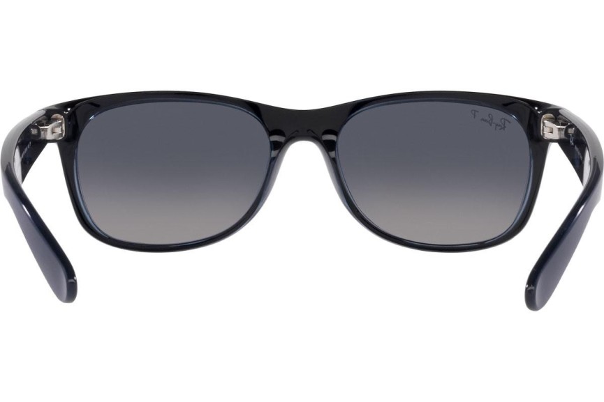 Solglasögon Ray-Ban New Wayfarer RB2132 660778 Polarized Fyrkantig Blå