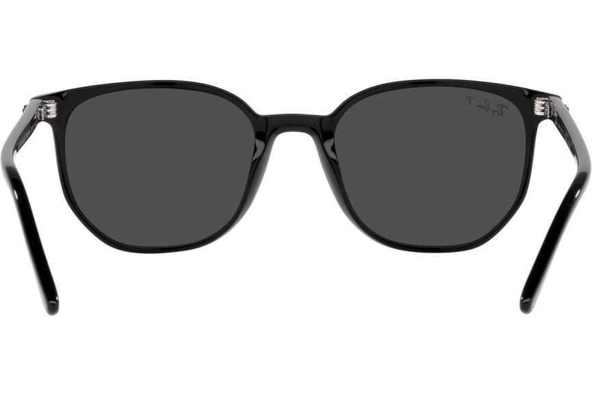 Solglasögon Ray-Ban Elliot RB2197 901/48 Polarized Fyrkantig Svart