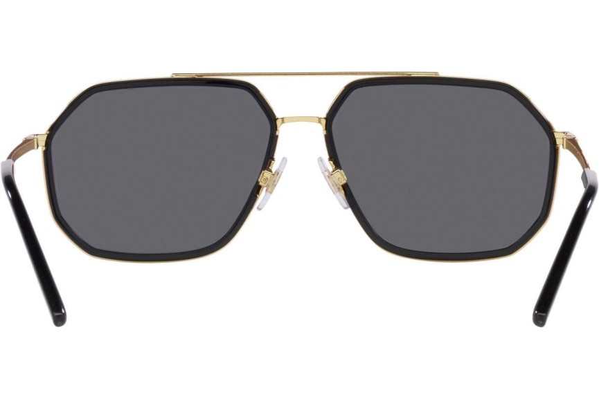 Solglasögon Dolce & Gabbana DG2285 02/81 Polarized Pilot Guld