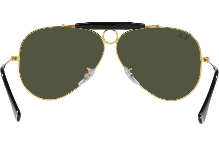 Solglasögon Ray-Ban Shooter RB3138 923931 Pilot Guld