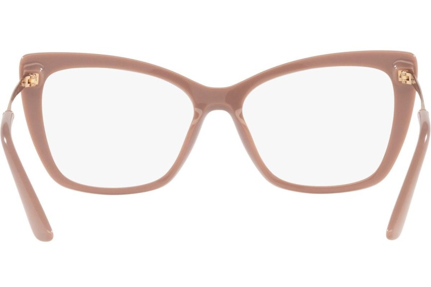 Glasögon Dolce & Gabbana DG3348 1620 Cat Eye Beige