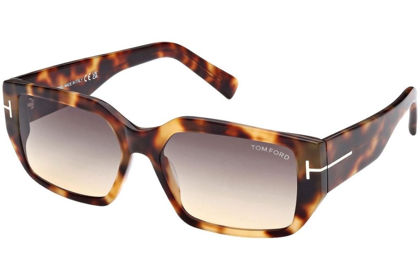 Solglasögon Tom Ford FT0989 55B Fyrkantig Havana