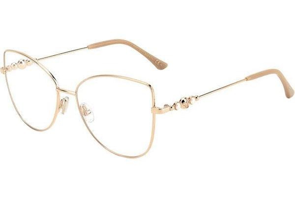 Glasögon Jimmy Choo JC339 BKU Cat Eye Guld