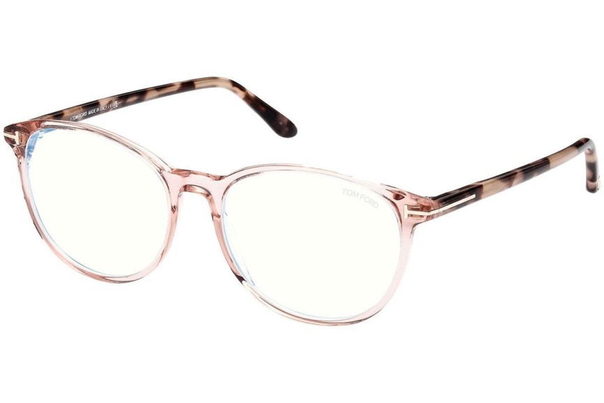 Glasögon Tom Ford FT5810-B 072 Cat Eye Rosa