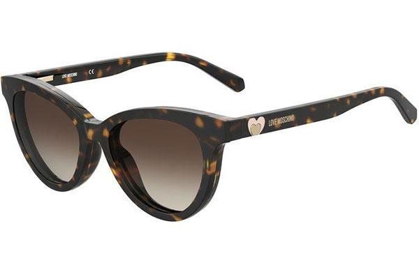 Glasögon Love Moschino MOL051/CS 086/HA Cat Eye Havana