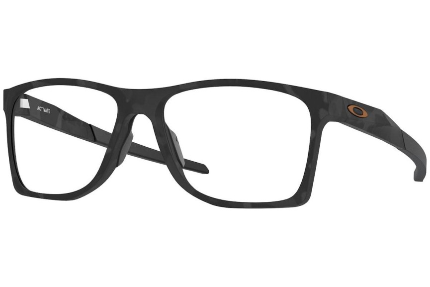 Glasögon Oakley Activate OX8173-05 Fyrkantig Svart