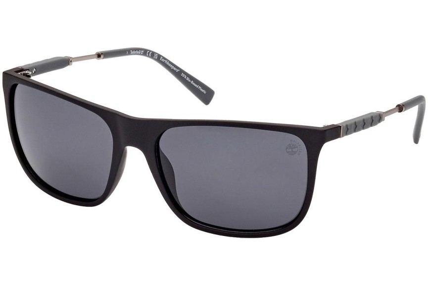 Solglasögon Timberland TB9281 02D Polarized Fyrkantig Svart