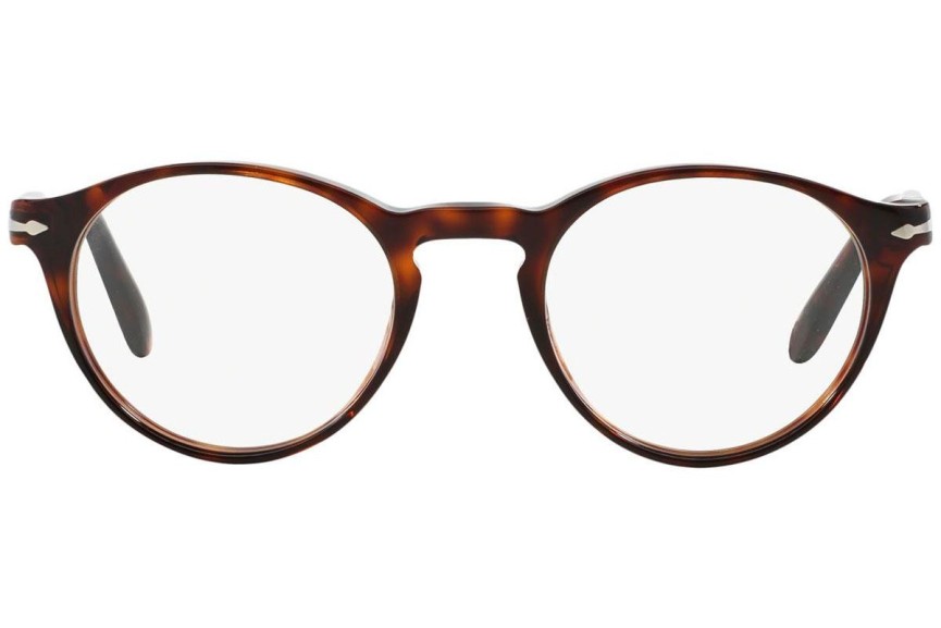 Glasögon Persol PO3092V 9015 Runda Havana