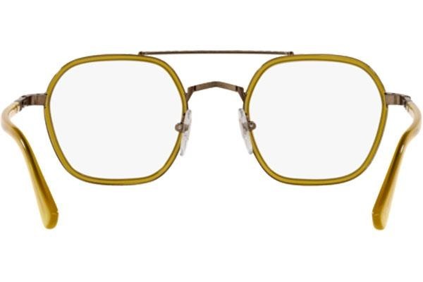 Glasögon Persol PO2480V 1107 Runda Gul