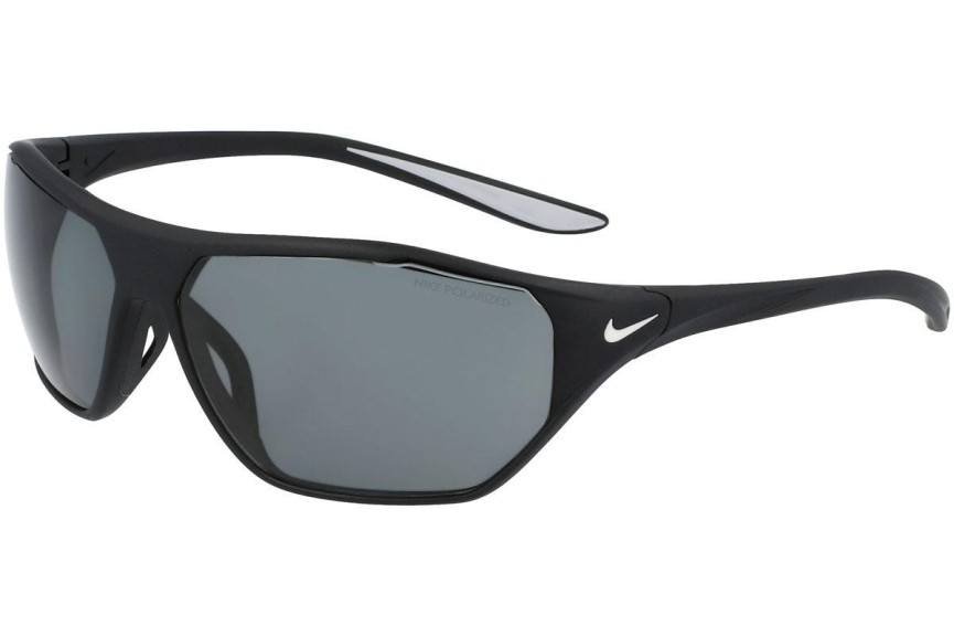 Solglasögon Nike Aero Drift P DQ0994 011 Polarized Rektangulära Svart