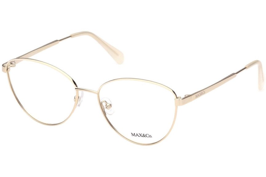 Glasögon Max&Co. MO5006 032 Cat Eye Guld